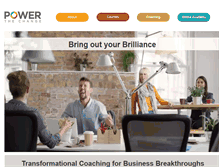 Tablet Screenshot of powerthechange.com